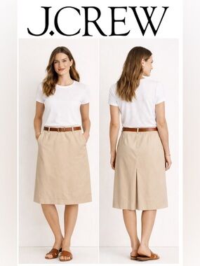 J.Crew Pencil Skirt in Khaki Sz 4